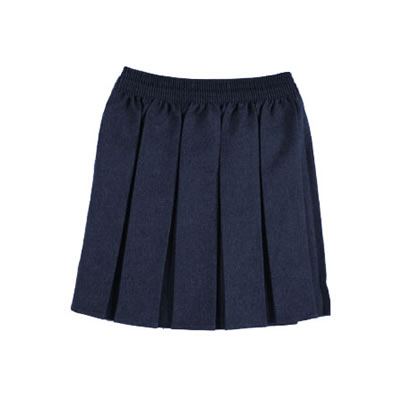 Girls School Box Pleat Skirt