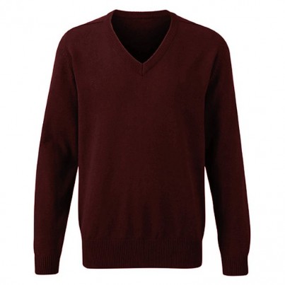 Performa Cotton Unisex Knitted V-neck jumper