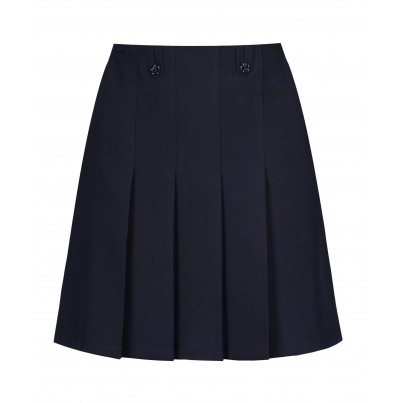 Junior Flower Button Skirt